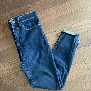Express Dark Blue Women Jeggings
